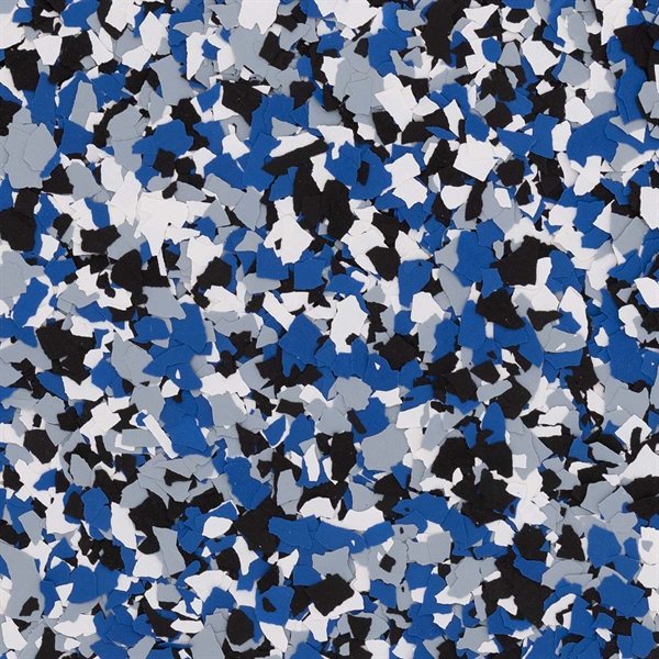 Orbit. Blue, black and white.
